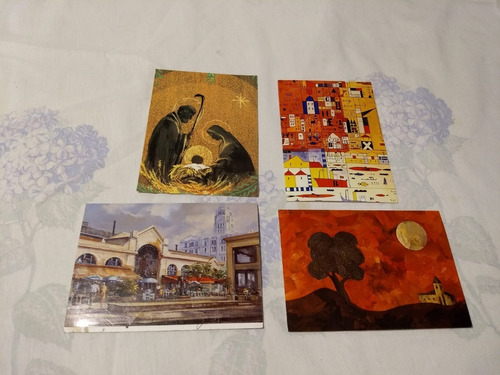 Set De Tarjetas Antiguas De Coleccion Aldeas Infantiles 