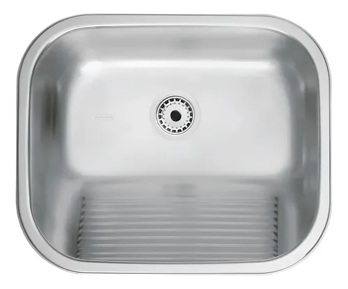 Tramontina Tanque Inox Encaixe 34l Acetinado 50cm X 40cm Tramontina P