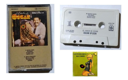 El Sabor De Oscar De Leon Kct Cassette Salsa De Coleccion