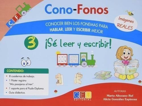 Libro: Cono-fonos 3. ¡se Leer Y Escribir!. Vv.aa.. Grupo Ed