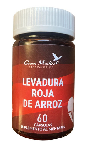 Levadura Roja De Arroz 60 Capsulas 500mg. Gm. Agronewen