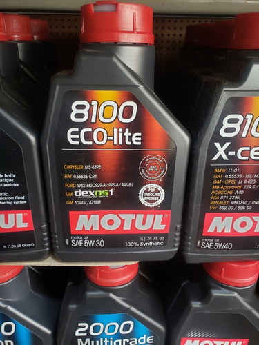 Aceite Sintetico 5w30 Motul Tienda Fisica