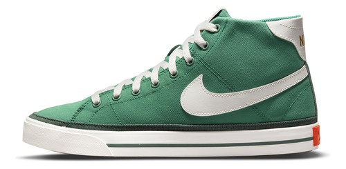 Zapatillas Nike Court Legacy Canvas Mid Green Dm3363-300   