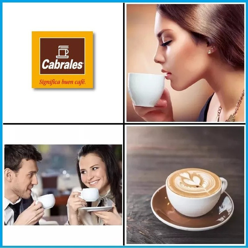 6x Cafe Molido Cabrales Prestige 500gr 3kg Tostado