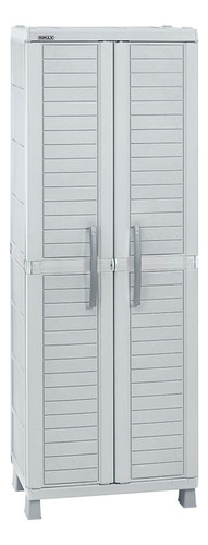 Armario Despensero Exterior 4 Estantes Baru Rimax Gris