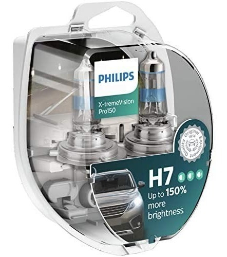 Par De Ampolletas H7 Philips X-tremevision 