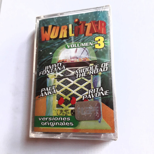 Cassette 60's Wurlitzer 3 Sylvie Vartan, Rita Pavone,