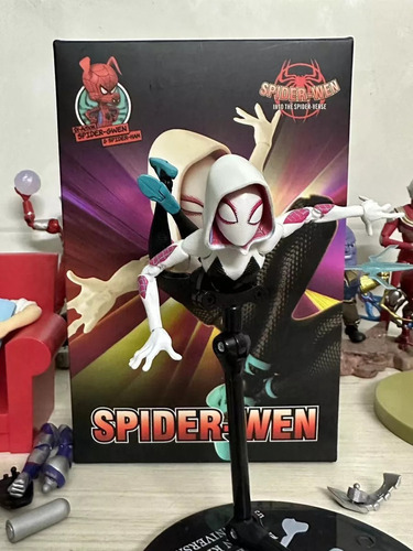 Figura De Acción De Spiderman Gwen, Modelo Spider-gwen Stacy