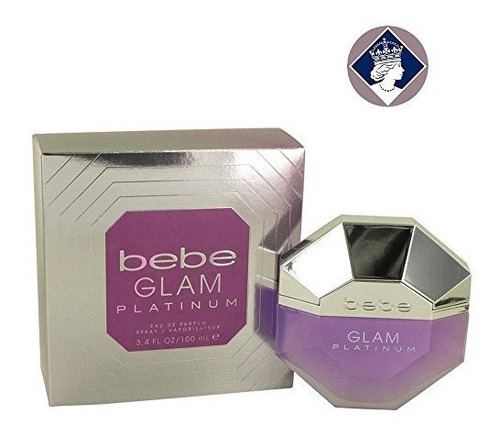 Bebe Glam Platinum De Bebe Para Mujer Eau De Parfum Spray, 3