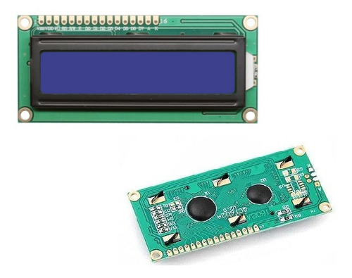 Display Lcd 1602 Luz Azul. Blue Backlight