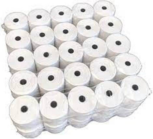 20 Rollo De Papel Termico De 80mm X80mm 76 Metros. 56 Grs.