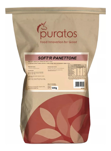Softr Panettone Puratos Mejorador Para Pan Dulce Roscas 500g Sabor No tiene