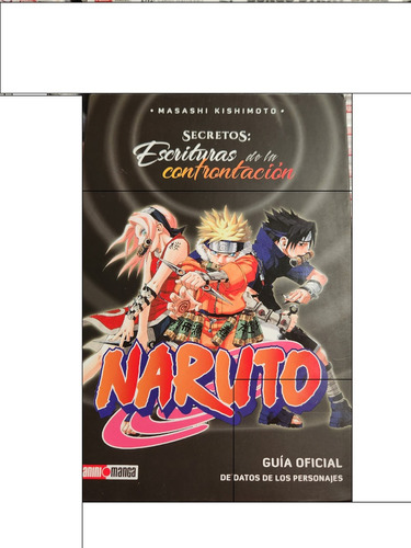 Guia Naruto Rin No Sho N.1(negra) Manga Panini Mexico