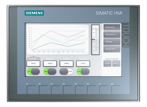 Panel Ktp700 Basic 7  65k Color Teclas Y Tactil Profinet