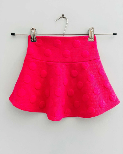 Pollera Con Lunares Fucsia De Niña H&m (gap, Broer, Cheeky)