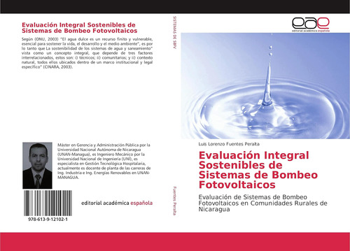 Libro: Evaluación Integral Sostenibles De Sistemas De Bombeo