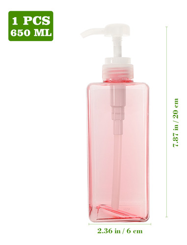 Funda Dispensadora De Jabón De Manos Recargable Cuadrada Con