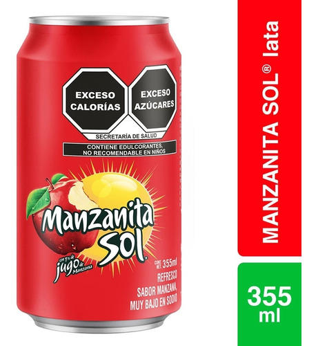Refresco Manzanita Sol Manzana 355ml