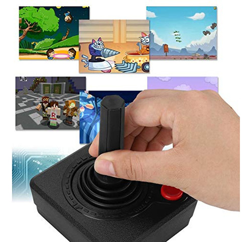 Gamepad Joystick Pack Para Atari 2600 - Control Total 3d