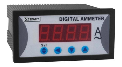 Amperimetro Digital Industrial 220v Sem Alarme 48x96mm