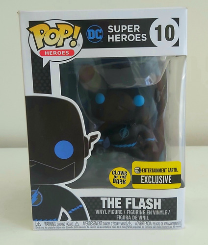 Funko Pop The Flash Entertainment Earth Exclusive #10 Glow 