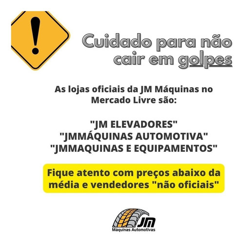 Rampa Para Alinhamento 5.000 Kg - Elétrica - Jm Máquinas