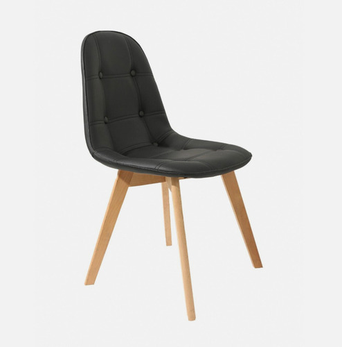 Sillas Eames Diseño Unico Capitone Ecocuero Moderno Calidad