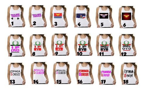 Regata Feminina Moda Fitness Academia Camiseta Tank