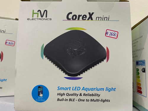 Imagem 6 de 10 de Luminaria Corex Mini Para Aquario Marinho - Bluetooth 78w