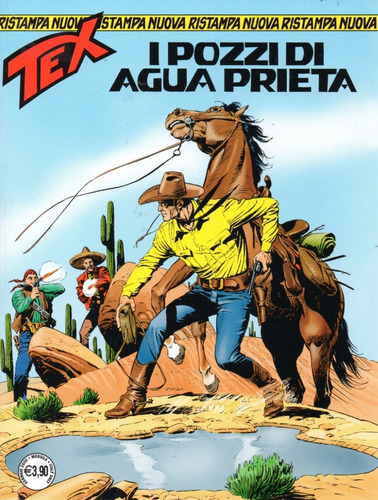 Tex Nuova Ristampa N° 453 - I Pozzi Di Agua Preita - 116 Páginas Em Italiano - Sergio Bonelli Editore - Formato 16 X 21 - Capa Mole - 2020 - Bonellihq Cx479 I23