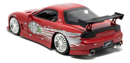 Jada Dom S Mazda Rx-7 Escala 1/24 Rapidos Y Furiosos
