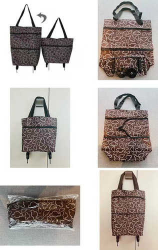 Bolso De Tela Con Ruedas En Oferta !!