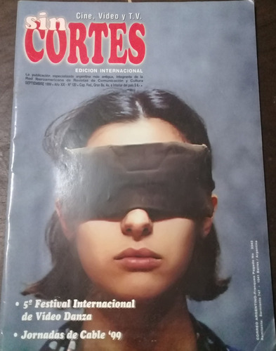 Revista**sin Cortes**n°120 Septiembre  De 1999 Cine,video/tv