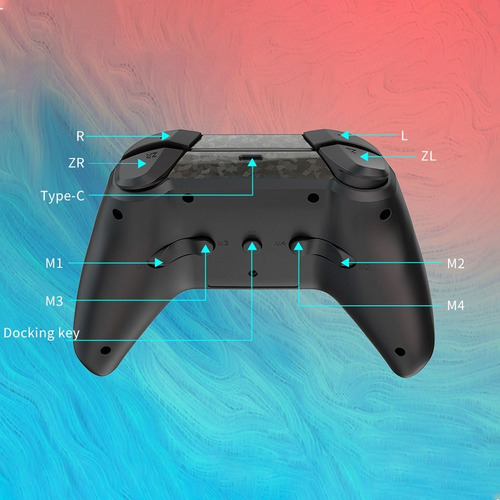 Imagen 5 de 5 de Joystick Pc/nintendo Switch Inalambrico - Ajazz Ag180