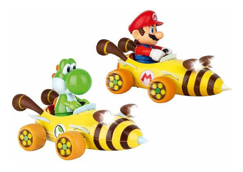 Imagen 2 de 5 de Mario Y Yoshi Kart Pack Carrera Radio Control