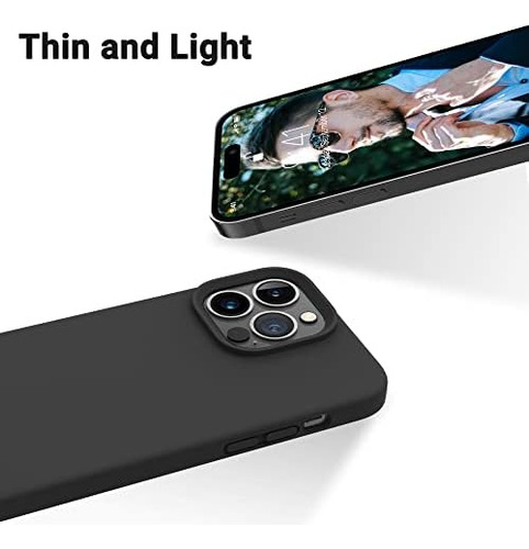 Funda Antichoque Otofly Para iPhone 14 Pro, Negra