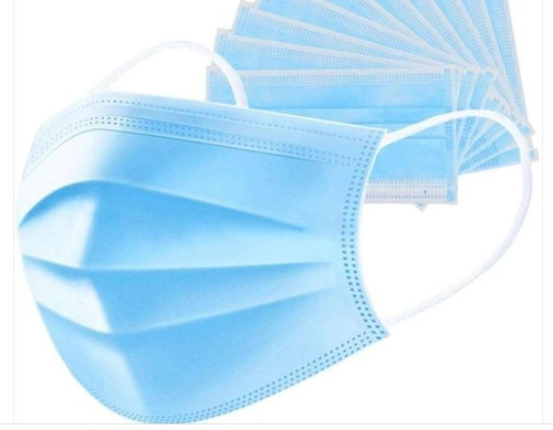 Imagen 3 de 7 de Barbijo Descartable Tapa Boca Maxima Proteccion Caja X 100un