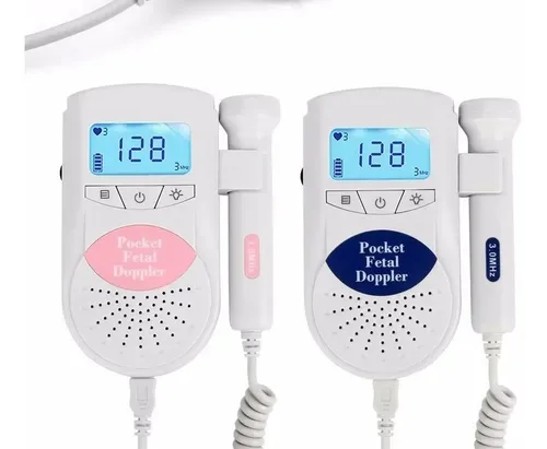 Doppler Fetal Monitor Sonar Detector Sons E Batimentos Bebê