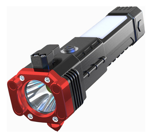 Linterna Táctica Recargable 4 En 1 Con Usb