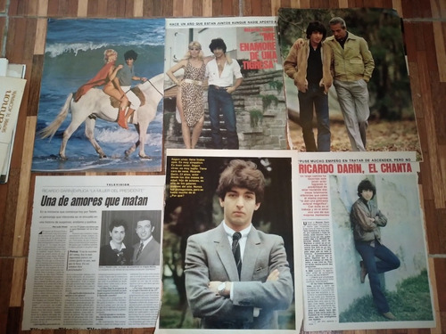 Lote 120 Recortes Ricardo Darin Incluye Posters Clipping 