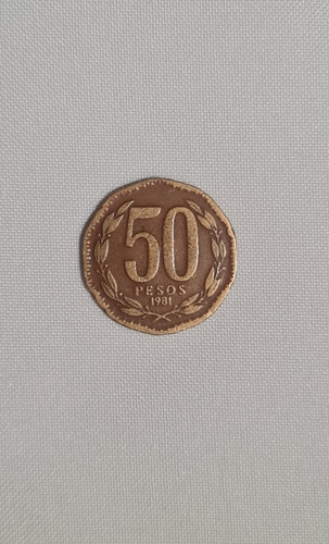 Moneda 50 Pesos 1981 