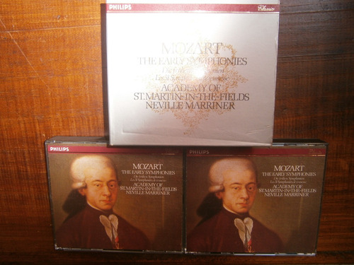 Mozart The 31 Early Symphonies Academy St Martin 6 Cds Phili