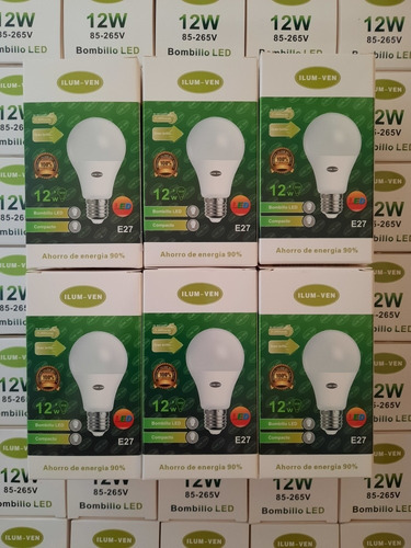 Imagen 1 de 7 de Bombillos Led 9w 12w Multivoltaje Garantia Ref 1.5 Mayor