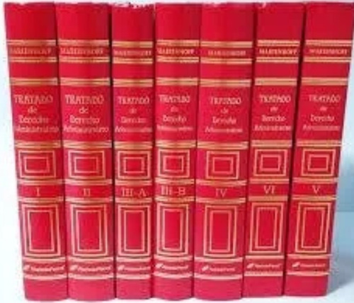 Tratado De Derecho Administrativo. Marienhoff 7 Volumenes