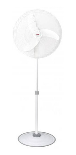 Imagen 1 de 1 de Ventilador de pie Axel AX-PIE20 blanco con 3 palas de metal, 20" de diámetro 220 V