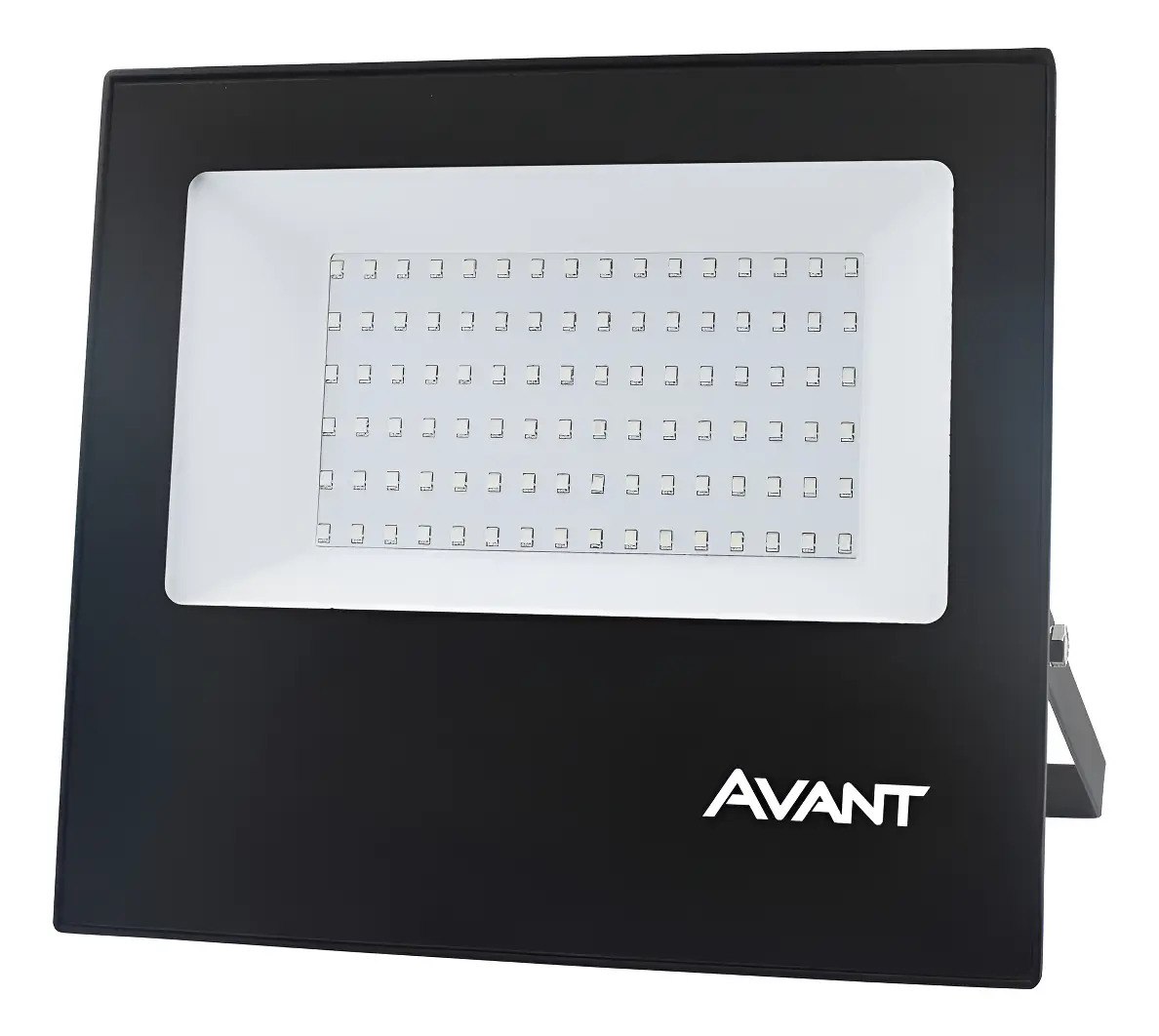 Refletor Slim Led 100w Ip66 Branco Frio 6500k Avant Carcaça Preto Luz Branco-frio
