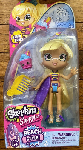 Muñeca Shopkins Shoppies Sandi Shores (Usado)