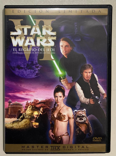 Película Dvd Star Wars Episodio 6 El Regreso Del Jedi