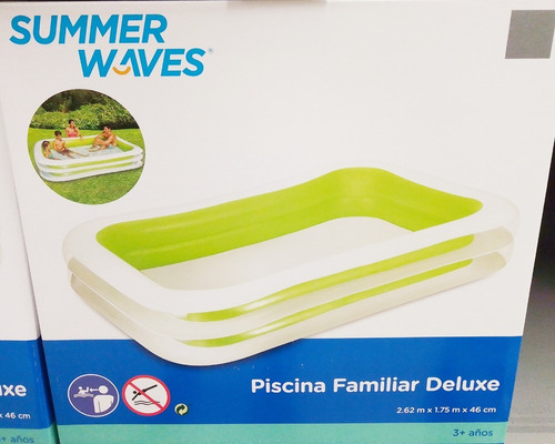 Piscina Inflable 2.62x1.75x46cm