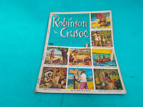 Mercurio Peruano: Album Estampas Novaro Robinson Crusoe L158